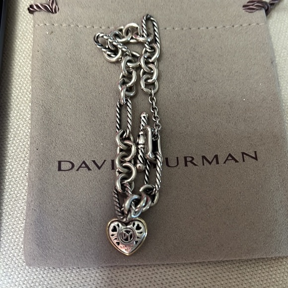 DY  18k and sterling bracelet - Picture 2 of 2